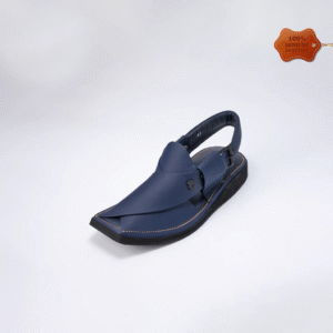 Traditional Handmade Peshawari Leather Chappals - Image 2