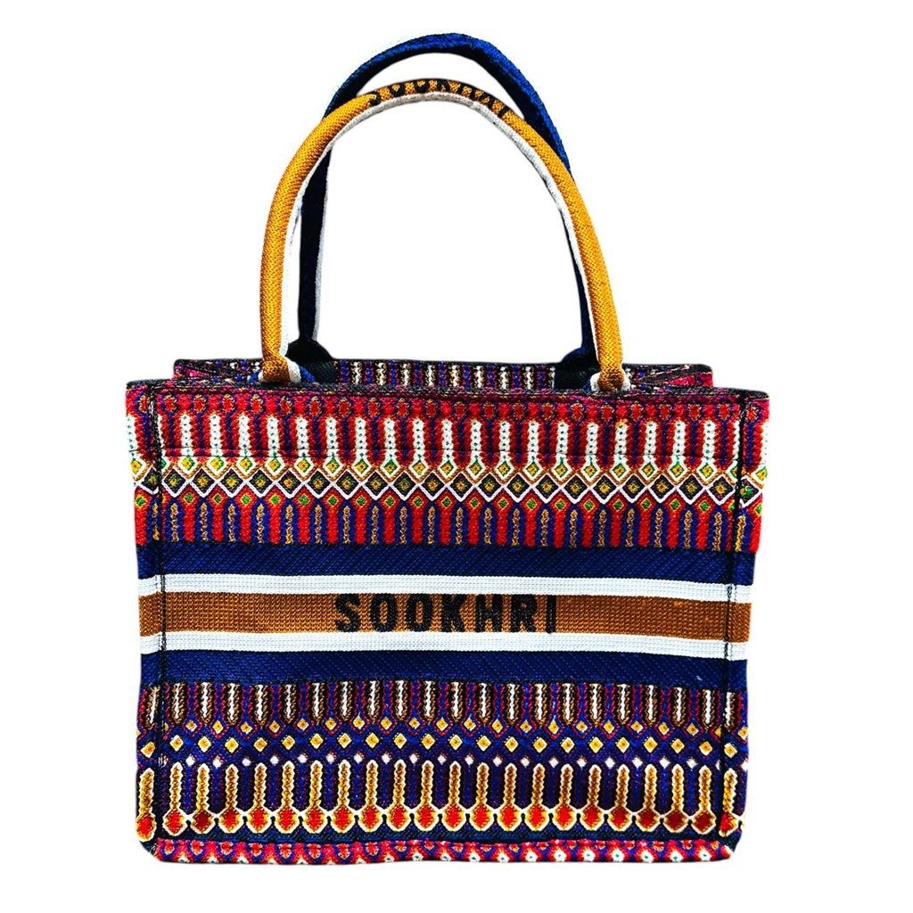 SOOKHIRI Floral Embroidery Handbag