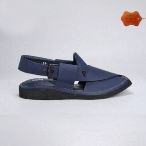 Traditional Handmade Peshawari Leather Chappals - Image 3