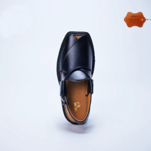 Zoom Handmade Leather Peshawari Chappals - Image 3