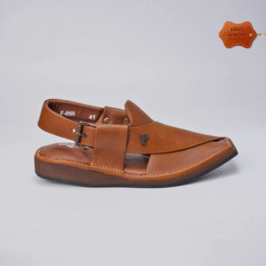Classic Handmade Leather Peshawari Chappals - Image 2